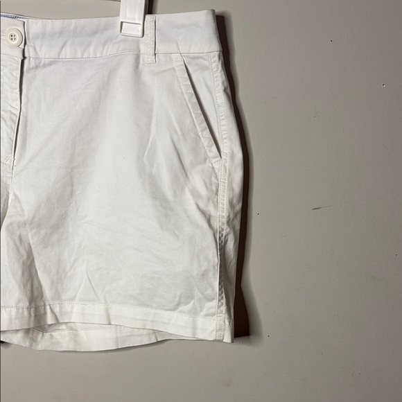 Crown & Ivy Women's Classic White Shorts - Picture 2 of 7